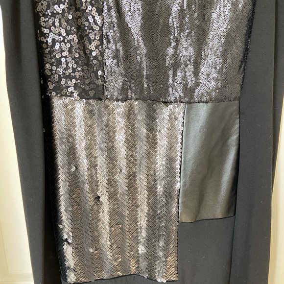 DKNYC Black dress w/ embellishments 16W - Picture 4 of 4